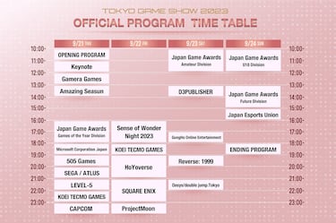 When is the Tokyo Game Show: official date, where to watch, schedules and conferences