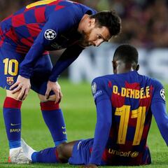 El Barça descarta fichar pese a la incógnita Dembélé