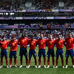 Who do Spain play next in the Olympic Games soccer quarterfinals?