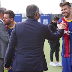 Piqué habla antes que Laporta: "El fútbol es de los aficionados"