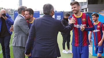 Piqué habla antes que Laporta: "El fútbol es de los aficionados"