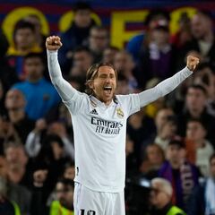 Y Luka Modric volvió a sacar su violín