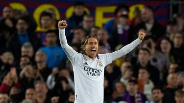 Y Luka Modric volvió a sacar su violín