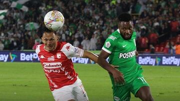 Santa Fe y Nacional se enfrentaron en El Campín