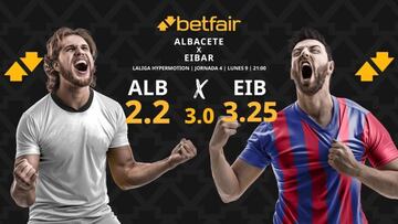 Albacete Balompié vs. SD Eibar: horario, TV, pronósticos, estadísticas y clasificación
