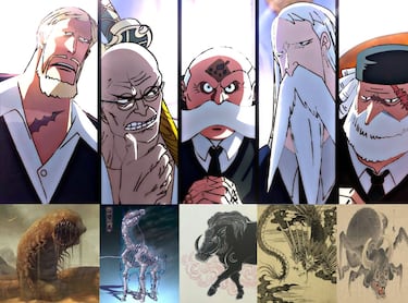 ‘One Piece' 1,100 shows the true appearance of the Five Elders, the demons of the Gorosei