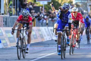 Fernando Gaviria demuestra su categoría como sprinter en la Tirreno Adriático