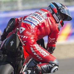 Récord de Petrucci con Rossi y Maverick fuera de la Q2