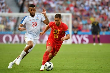 Eden Hazard y Aníbal Godoy.