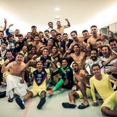 Así celebró América su triunfo en el Clásico Nacional