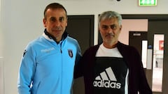 Mourinho visits Istanbul Basaksehir before Burnley game