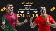 Portugal vs. España: horario, dónde ver, pronósticos y cuadro