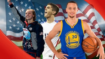 ¡Grandes! Los mejores deportistas de USA en 2021