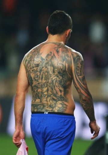 Los tatuajes más impresionantes que lucen los deportistas