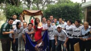 En Guatemala se vive con mucha pasi&oacute;n los colores del Real Madrid.