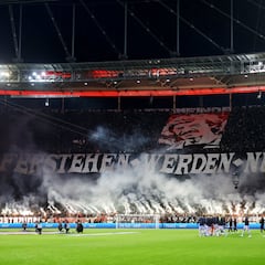 Eintracht-Barcelona en imágenes