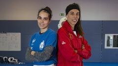 Marta y Eva Calvo, hermanas y taekwondistas.