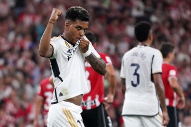 Rodrygo: ¡°Esperaba mucho del Madrid, llegu¨¦ y vi que era el triple¡±