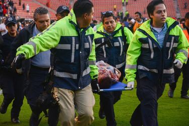 La violencia reaparece en el Atlético de San Luis vs Querétaro