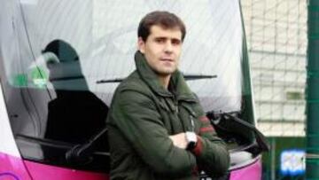 <b>INCERTIDUMBRE. </b>Aranzubía arrastra unas molestias en su hombro izquierdo.