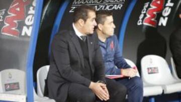 Sandoval: "El penalti y el último gol nos han hecho daño"