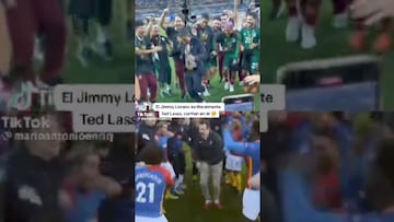 La increíble celebración de Jaime Lozano que es comparada con Ted Lasso que ya es viral en redes