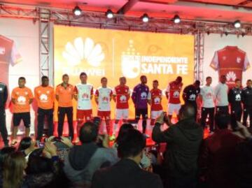 Santa Fe presenta su nueva camiseta