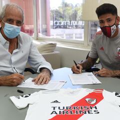 Jorge Carrascal renueva con River Plate hasta 2024