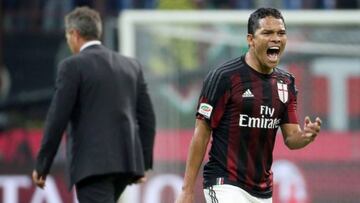 Carlos Bacca: Quiero pelear copas de Europa con Milan