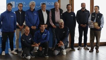 El Bribon, con Juan Carlos I a bordo, gana el Trofeo Turismo de Galicia