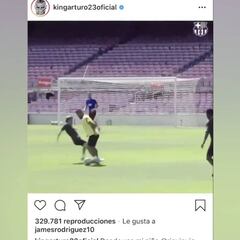 "A papá no...": la jugada con que Vidal 'humilló' a un juvenil del Barcelona