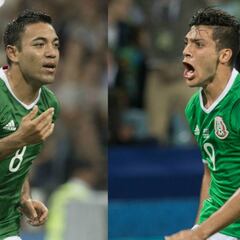 Jiménez y Fabián, nominados al mejor gol de Confederaciones