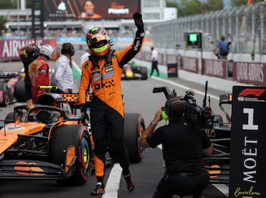 Piastri asusta, Alonso emociona