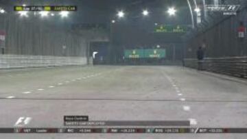 Espontáneo en la carrera de Singapur