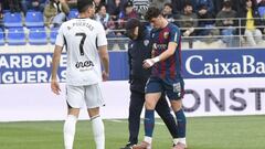 El Huesca, pendiente de recuperar efectivos para Málaga