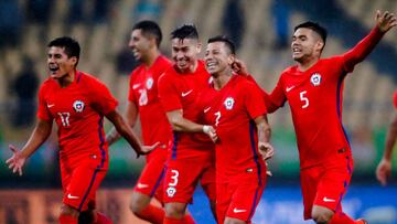 Chile vs Islandia, final de la China Cup. 