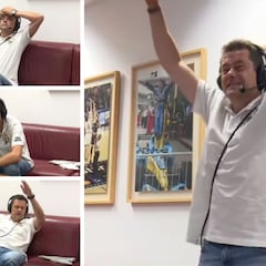 De la rabia total con cada gol del Levante hasta que llegó Vinicius y explotó: atentos a Roncero