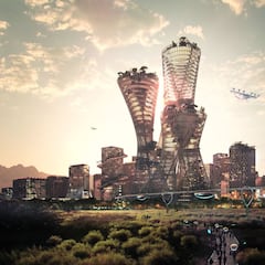 Diseñan una futurista ciudad en el desierto: costaría 340.000 millones de euros