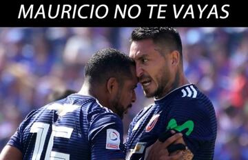 Los memes que dejó la traumática salida de Mauricio Pinilla en la U