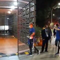 El triste regreso de la Selección al hotel en Brasilia: ¡dura derrota!