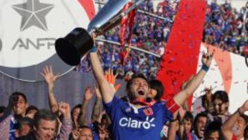 El capitán José Rojas y la estrella 17 de la U.