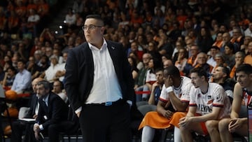 Epi, técnico del Leyma Coruña, habló del partido ante el Granada.