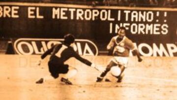 El 21 de abril de 1981 Willington Ortiz vivió uno de los momentos más gloriosos con el Deportivo Cali al anotarle un golazo a River Plate por Copa Libertadores