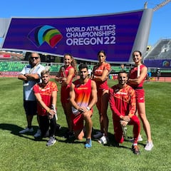 España, fuera de la final en el 4x400 mixto