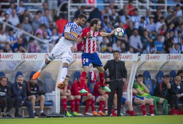 Willian José y Juanfran.