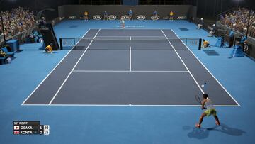 Captura de pantalla - AO International Tennis (PS4)