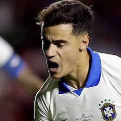 Coutinho y Everton dan a Brasil su primera victoria en la Copa