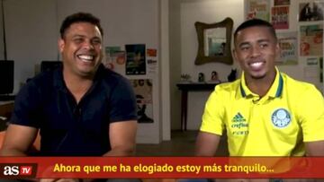 Gabriel Jesús: "Neymar es crack, pero mi espejo es Ronaldo"