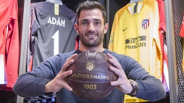 Adán, portero del Atlético de Madrid, concedió una entrevista a As.