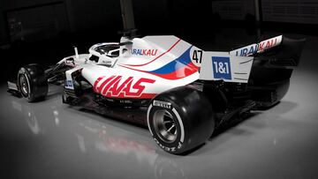 El VF21 de Haas.